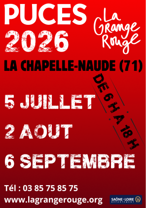 PUCES GRANGE ROUGE - La Chapelle-Naude