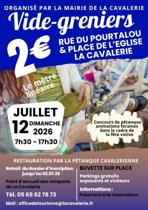 Vide-greniers - La Cavalerie