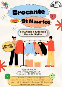 Brocante, Vide-greniers - Saint-Maurice-Montcouronne