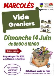 Vide-greniers - Marcolès