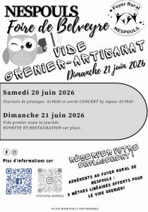 Vide-greniers - Nespouls