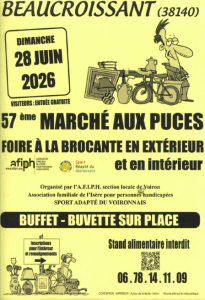 Marché aux puces - Beaucroissant