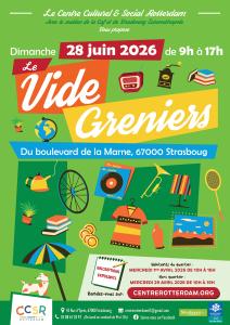 Le Vide-greniers du Conseil des Quinze - Strasbourg