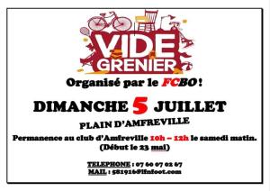 Foire aux greniers - Amfreville