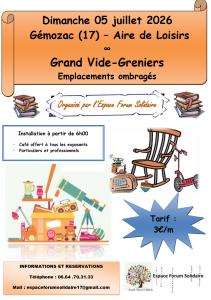 Vide-greniers - Gémozac