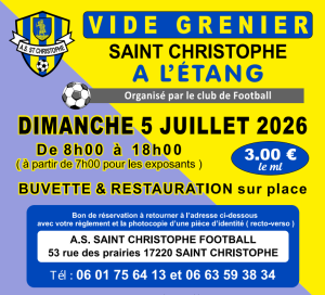 Vide-greniers - Saint-Christophe