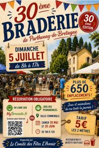 Braderie, vide-greniers - Parthenay-de-Bretagne