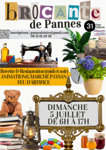 Brocante, Vide-greniers - Pannes