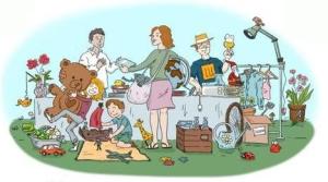 Brocante, Vide-greniers - Eu
