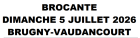Brocante, Vide-greniers - Brugny-Vaudancourt