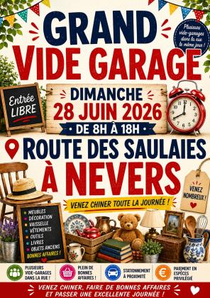 plusieurs vide garage