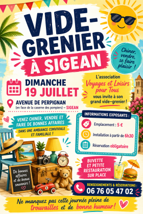 Vide-greniers - Sigean