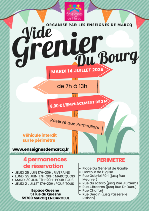 Vide-greniers - Marcq-en-Barœul