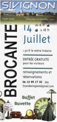 Brocante, Vide-greniers - Sivignon