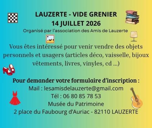 Vide-greniers - Lauzerte