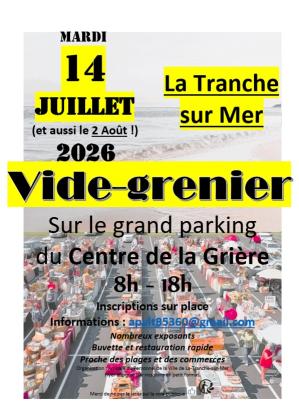Vide-greniers - La Tranche-sur-Mer