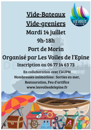 Brocante, vide-greniers, vide-bateaux - L'Epine