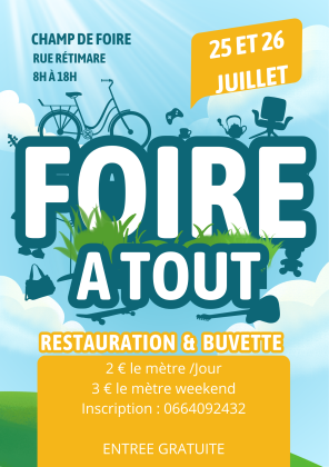 Foire à tout - Yvetot