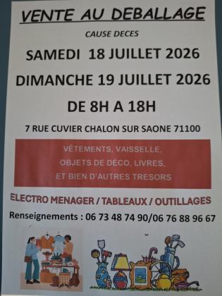 Vente au déballage