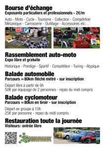 Escapade Girmontoise : Vide Garage, Rassemblement Auto/Moto, Balade Automobile et cyclo
