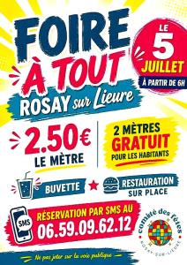 Foire à tout annuelle centre village