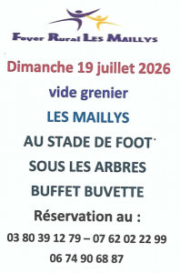 Vide-greniers - Les Maillys