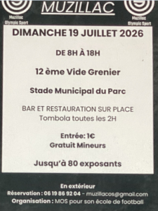 Brocante, Vide grenier - Muzillac