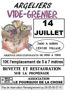 Vide-greniers - Argeliers