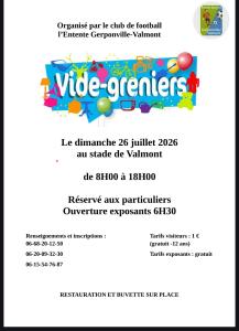 Vide-greniers - Valmont