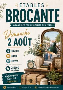 Brocante, Vide-greniers - Étables