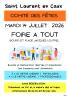foire à tout - Saint-Laurent-en-Caux