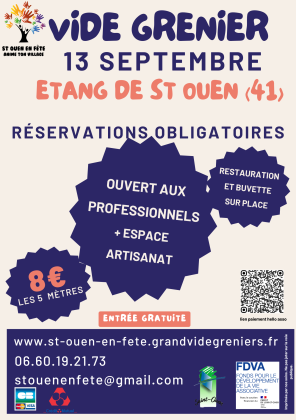 grand vide grenier dimanche 13 septembre 2026