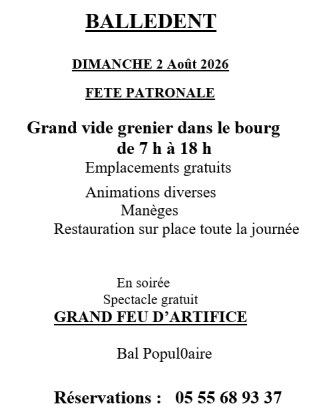 Brocante, Vide-greniers - Balledent
