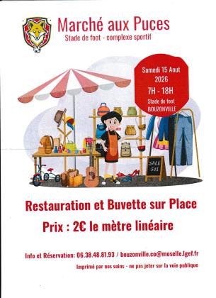 Brocante, Vide-greniers - Bouzonville