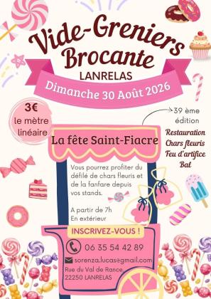 Brocante, Vide-greniers - Lanrelas