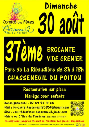 Brocante, Vide-greniers - Chasseneuil-du-Poitou