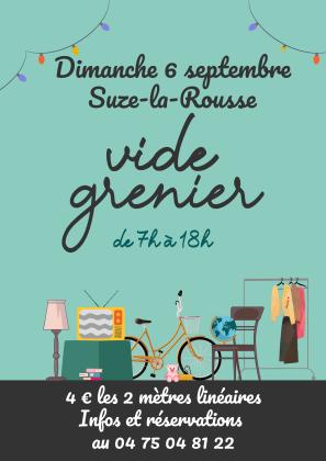 Vide-greniers - Suze-la-Rousse