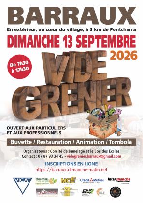 Vide-greniers de Barraux