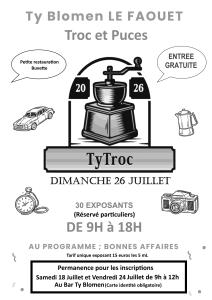 TROC ET PUCES