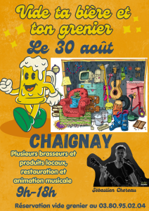 Vide ta bière et ton grenier - Chaignay