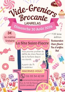 Brocante, Vide-greniers - Lanrelas