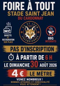 Foire à tout - Saint-Jean-du-Cardonnay