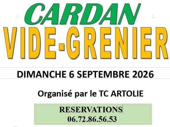 Brocante, Vide-greniers - Cardan