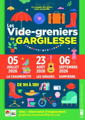 Vide-greniers - Gargilesse-Dampierre