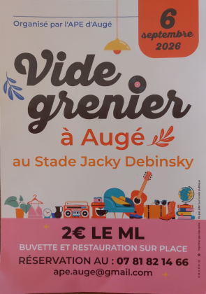 Brocante, Vide-greniers - Augé
