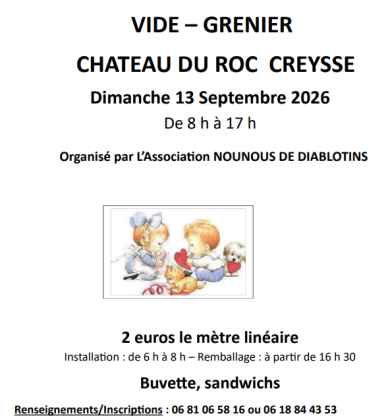 Vide-greniers - Creysse