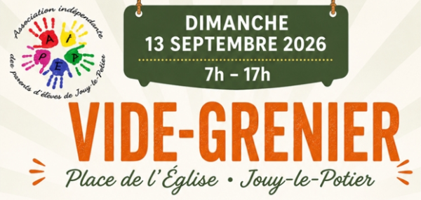 Vide-greniers - Jouy-le-Potier