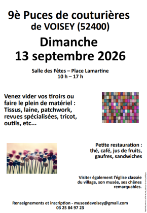 Puces des couturières - Voisey