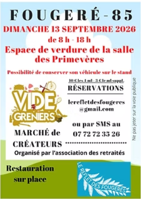 Vide-greniers - Fougeré