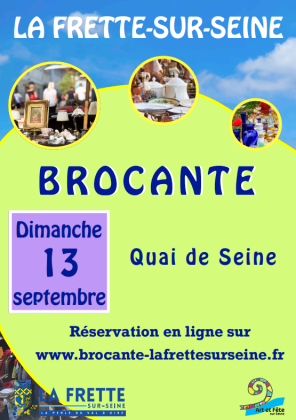 Brocante, Vide-greniers - La Frette-sur-Seine